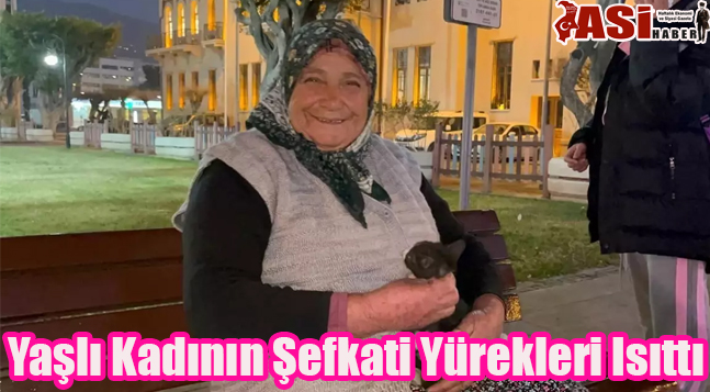 Yaşlı Kadının Şefkati Yürekleri Isıttı