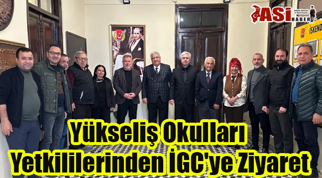 Yükseliş Okulları Yetkililerinden İGC’ye Ziyaret